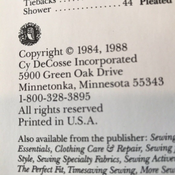 Singer Book Sewing for The Home for Beginner or Advanced Sewer - Picture 3 of 14